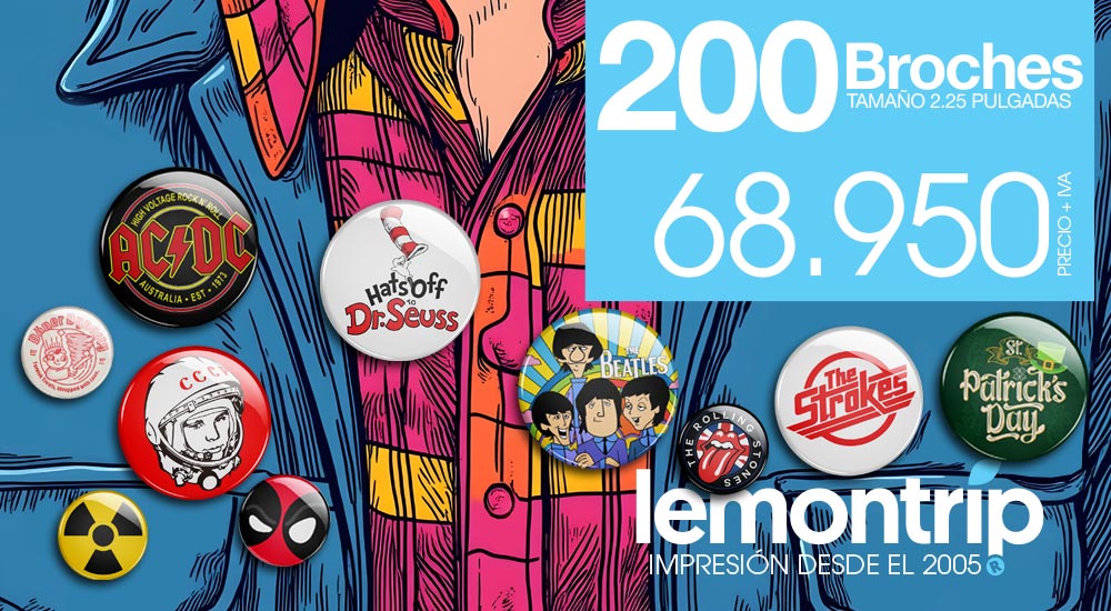oferta broches promocionales